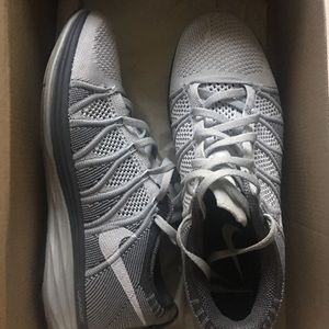 Women’s Nike Flyknit One+ Gray, size 7.5